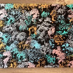 Real abstract art painting on canvas 40cm x 30cm unique