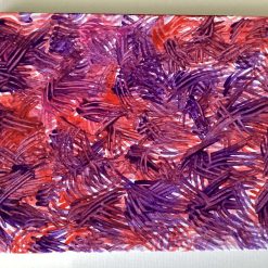 Real Abstract Art Painting on Canvas 18cm x 13cm Unique