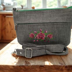 Starburn crossbody bag with integrated wallet