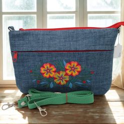 Starburn Crossbody Bag with Integrated Wallet