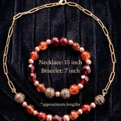 Necklace & bracelet set