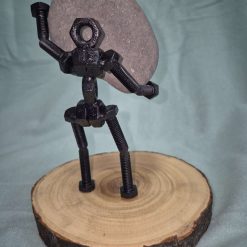 Strong man sculpture