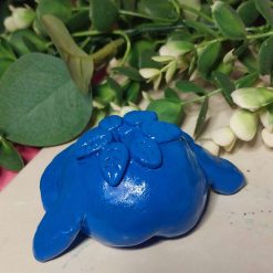 Polymer clay blueberry figurine 2