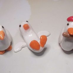 Set of 3 silly geese