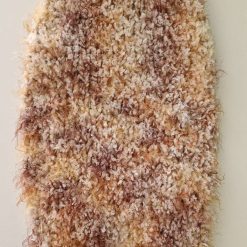 Hand Knitted Luxurious Dog Jumper, beautiful mix of Earthy Tones Length 16"