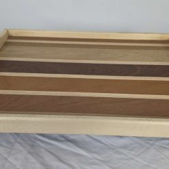 Handmade Reclaimed Wood Serving Tray – Cushioned Base – One-of-a-Kind Wooden Tray 2 Handmade Reclaimed Wood Serving Tray – Cushioned Base – One-of-a-Kind Wooden Tray 2