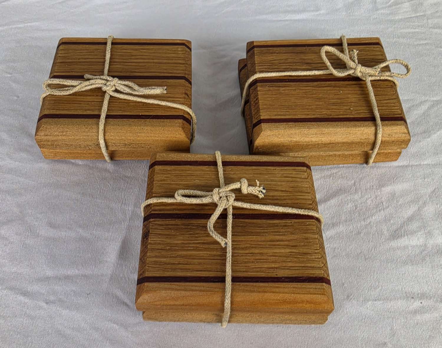 Handmade Rustic Hard WoodCoasters – Set of 2 Handmade Rustic Hard WoodCoasters – Set of 2