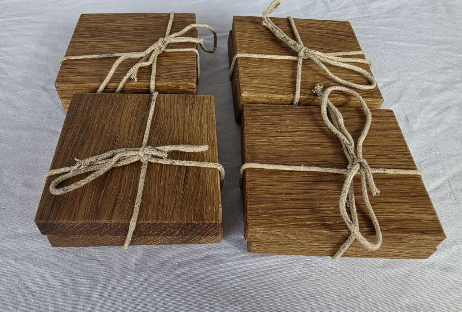 Handmade Rustic Hard WoodCoasters – Set of 2 Handmade Rustic Hard WoodCoasters – Set of 2