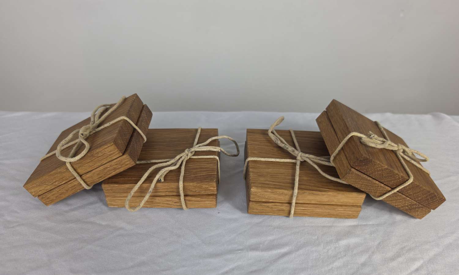 Handmade Rustic Hard WoodCoasters – Set of 2 Handmade Rustic Hard WoodCoasters – Set of 2