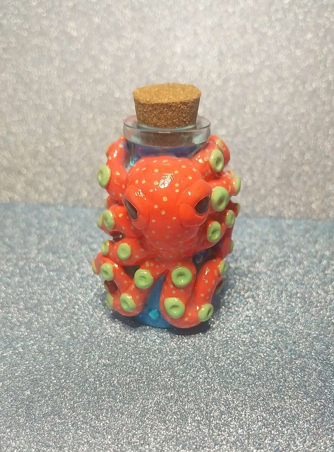 Octopus mini glass jar Octopus mini glass jar