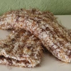 Hand Knitted Extra Long Fingerless Gloves One Size 11.5" Long
