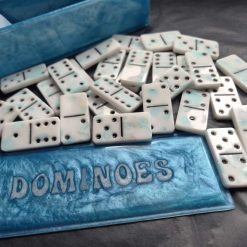 Dominoes and box