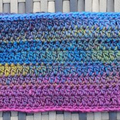 Crochet Flower Scarf