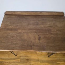 Handmade Rustic Wooden Breakfast Bar Table | Solid Wood Console Table | Hairpin Legs | Industrial Kitchen Table | Handmade in Wales 6