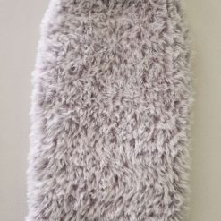 Hand Knitted Luxurious Faux Fur Dog Jumper Length 14"