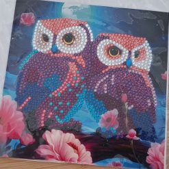 Completed Diamond Art greeting card