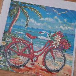 Completed Diamond Art greeting card