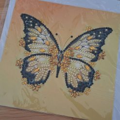 Completed Diamond Art greeting card