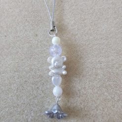 beaded bag charm/phone charm