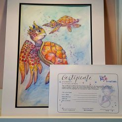 Reef Pearl Turtles - original painting 1 Reef Pearl Turtles - original painting 1