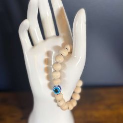 Handmade Beaded Evil Eye Bracelet