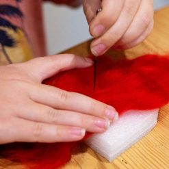 Needle Felting Hearts - Set of 4 5