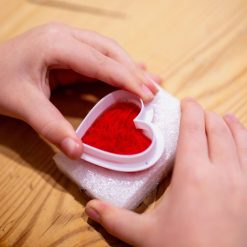 Needle Felting Hearts - Set of 4 11