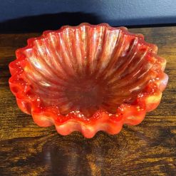 Handmade Resin Autumn Collection – 3 Small Bowls, Large Bowl & 2 Tea Light Holders
