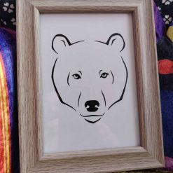 Bear Papercutting