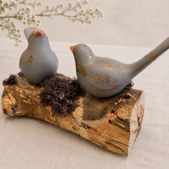 Bird Sculpture, Copper-Leafed Jesmonite on Driftwood, One of a Kind — Dew & Heather 4 Bird Sculpture, Copper-Leafed Jesmonite on Driftwood, One of a Kind — Dew & Heather 4