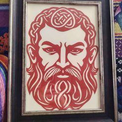 Celtic Man Papercutting