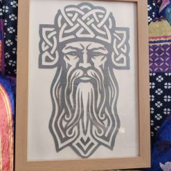 Celtic Warrior Papercutting