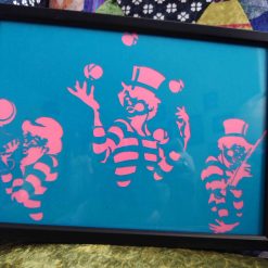 Clowns Papercutting