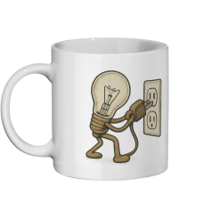 Self Help Coffee Mug - White