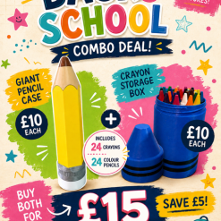 Giant Pencil Holder - includes 24 color pencils 2