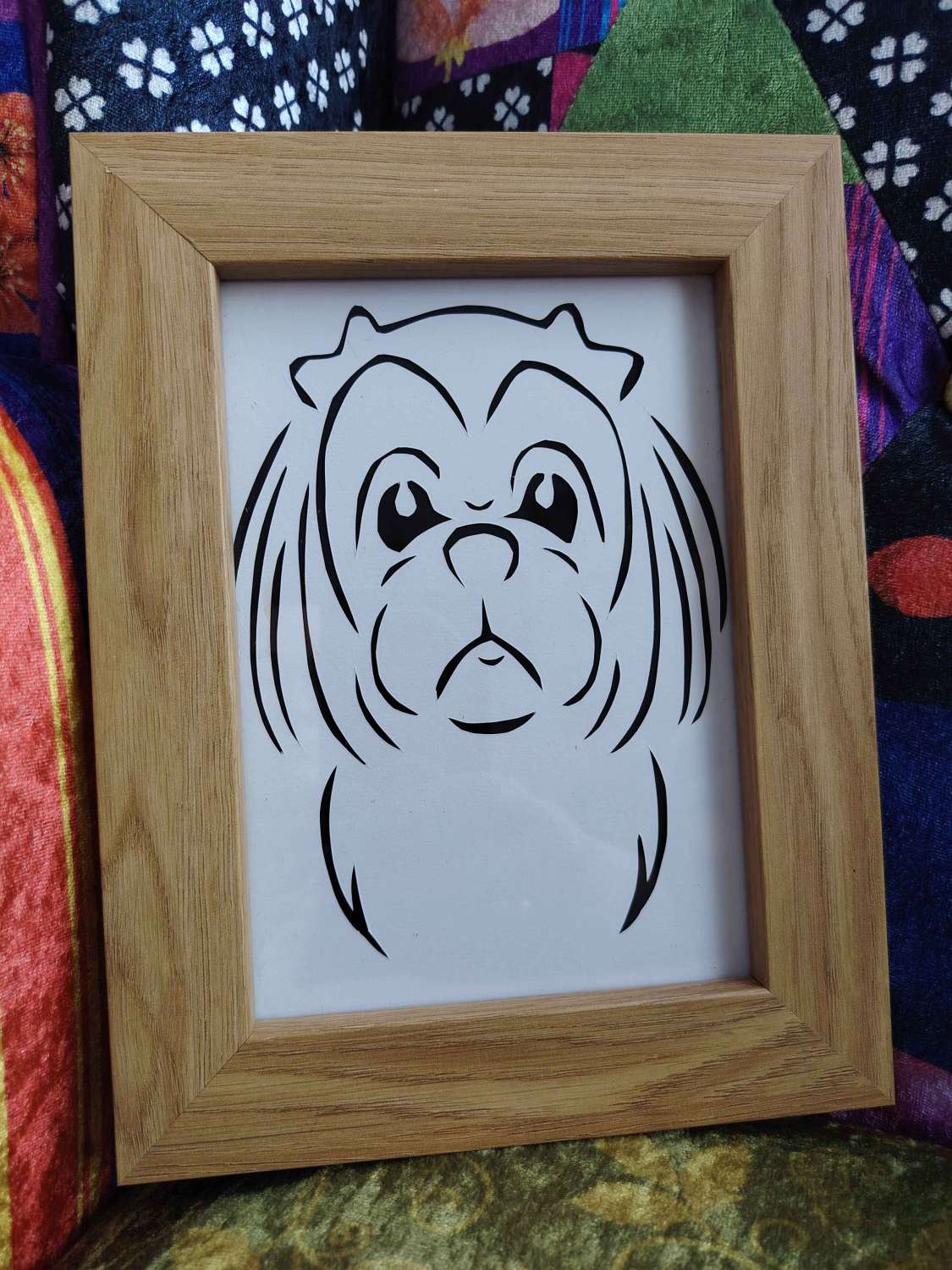 Dog Papercutting Dog Papercutting