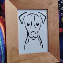 Dog Papercutting