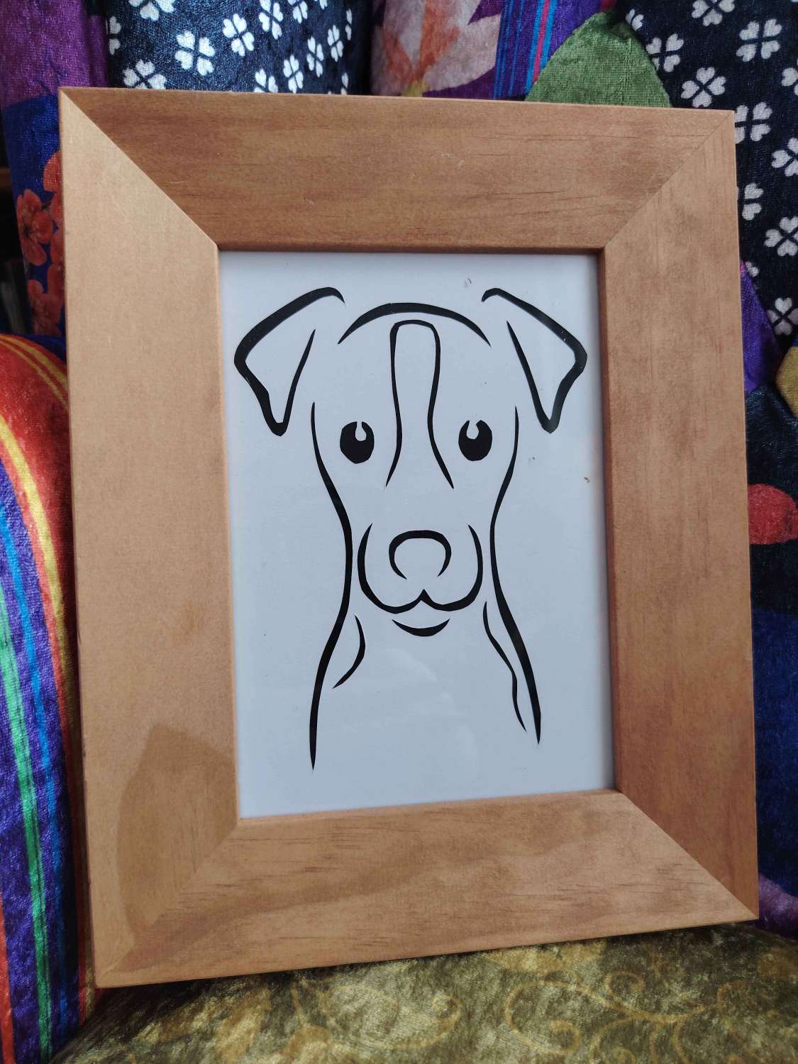 Dog Papercutting Dog Papercutting