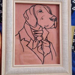 Dog Suit Papercutting