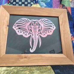 Elephant Papercutting
