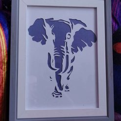 Elephant Papercutting