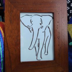 Elephant Papercutting