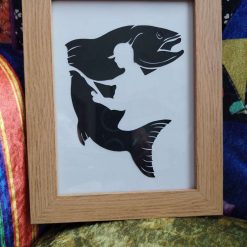 Fishing Papercutting