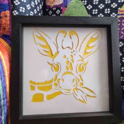 Giraffe Papercutting