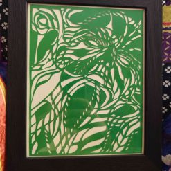 Green Man Papercutting