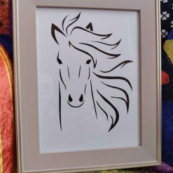 Horse Papercutting
