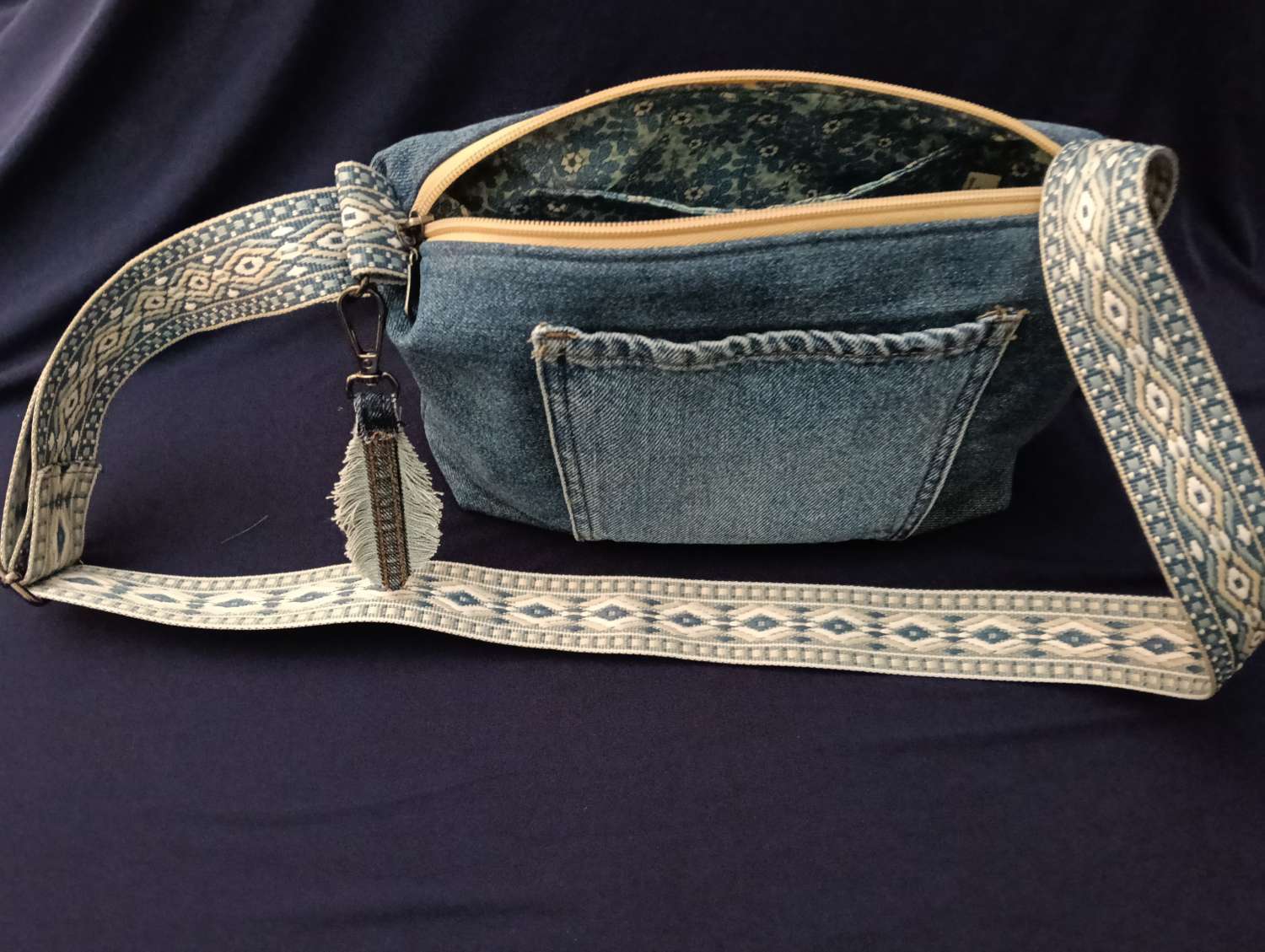 Cute Shoulder Bag - Denim Cute Shoulder Bag - Denim