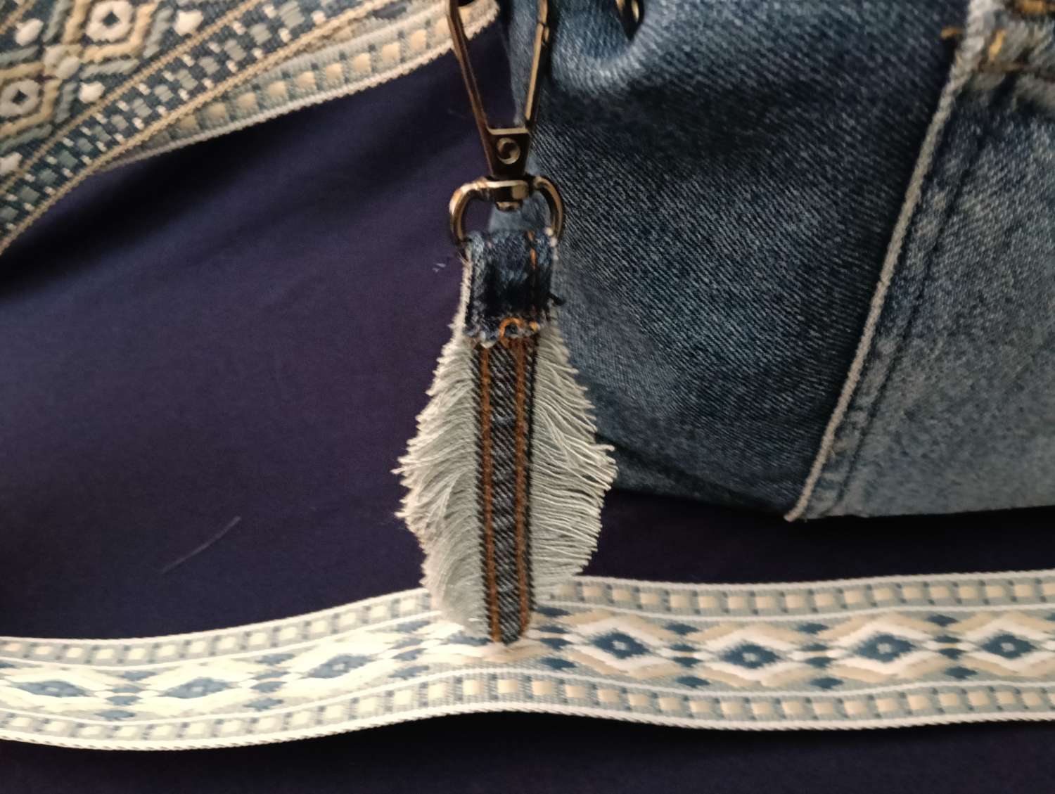 Cute Shoulder Bag - Denim Cute Shoulder Bag - Denim
