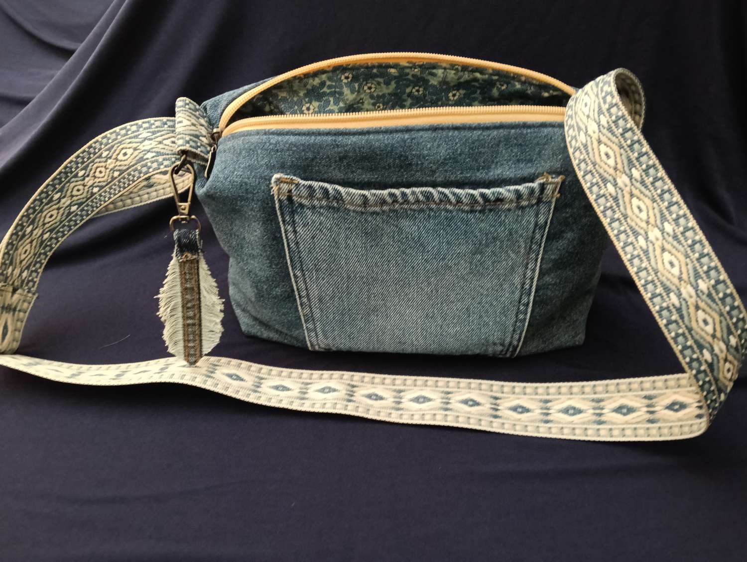 Cute Shoulder Bag - Denim Cute Shoulder Bag - Denim