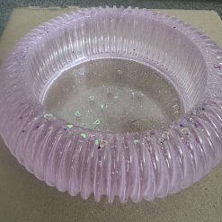 Pink Glitter Bowl